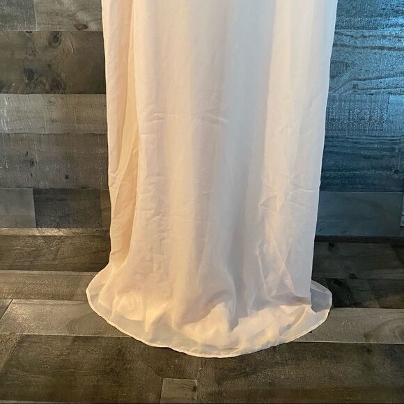 Nouvelle amsale cait halter chiffon flowy dress - Picture 4 of 7